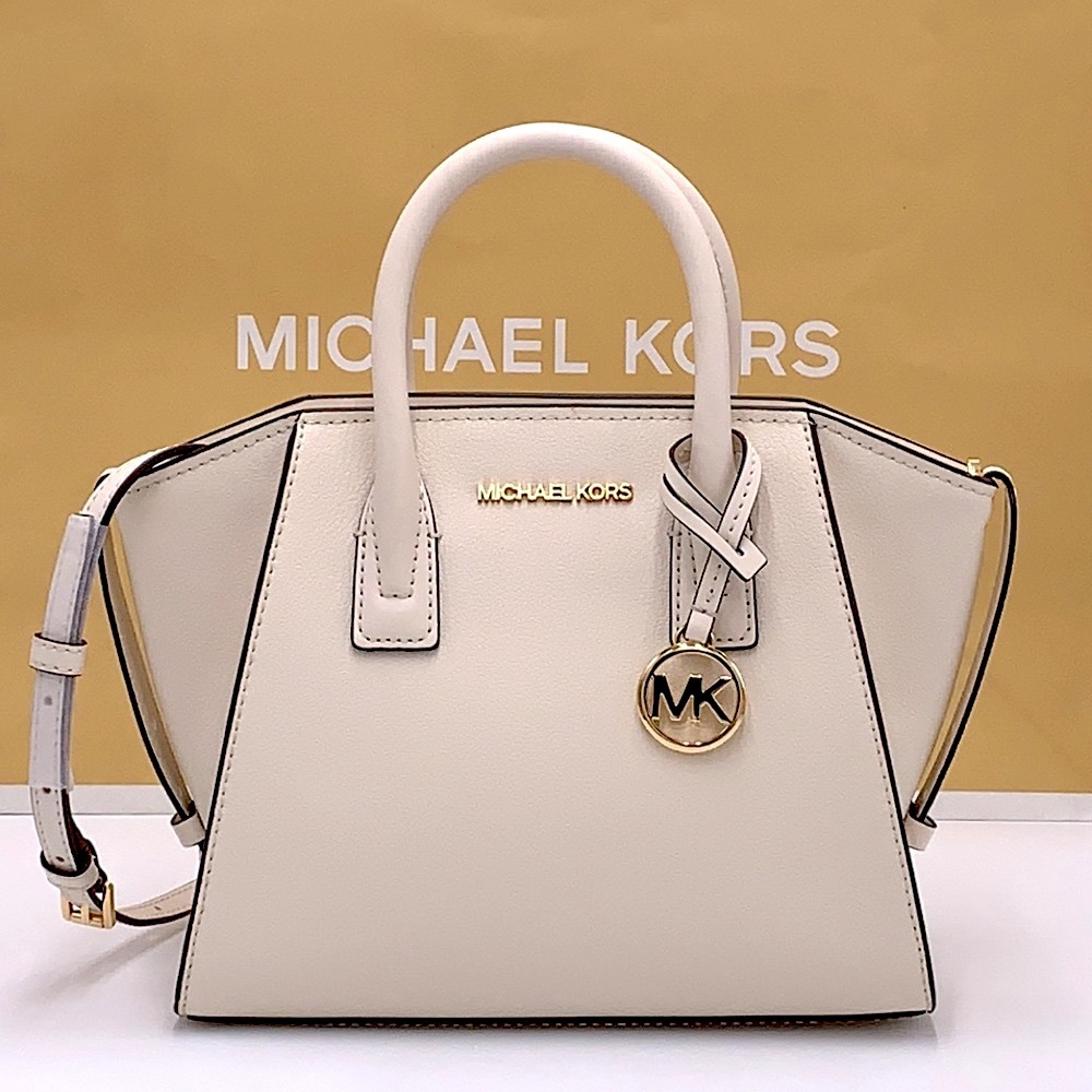 MICHAEL KORS
Avril Small Leather Top-Zip Satchel LIGHT CREAM COLOR - Picture 2 of 13